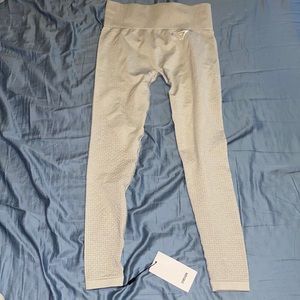 Gymshark Vital Seamless Leggings- Light Grey Marl
